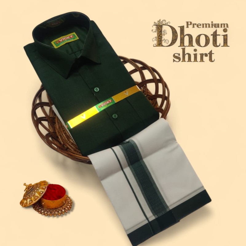 Dothi Shirt Set Cotton