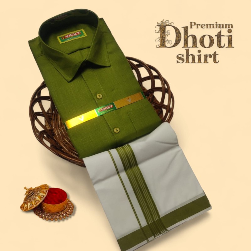 Dothi Shirt Set Cotton