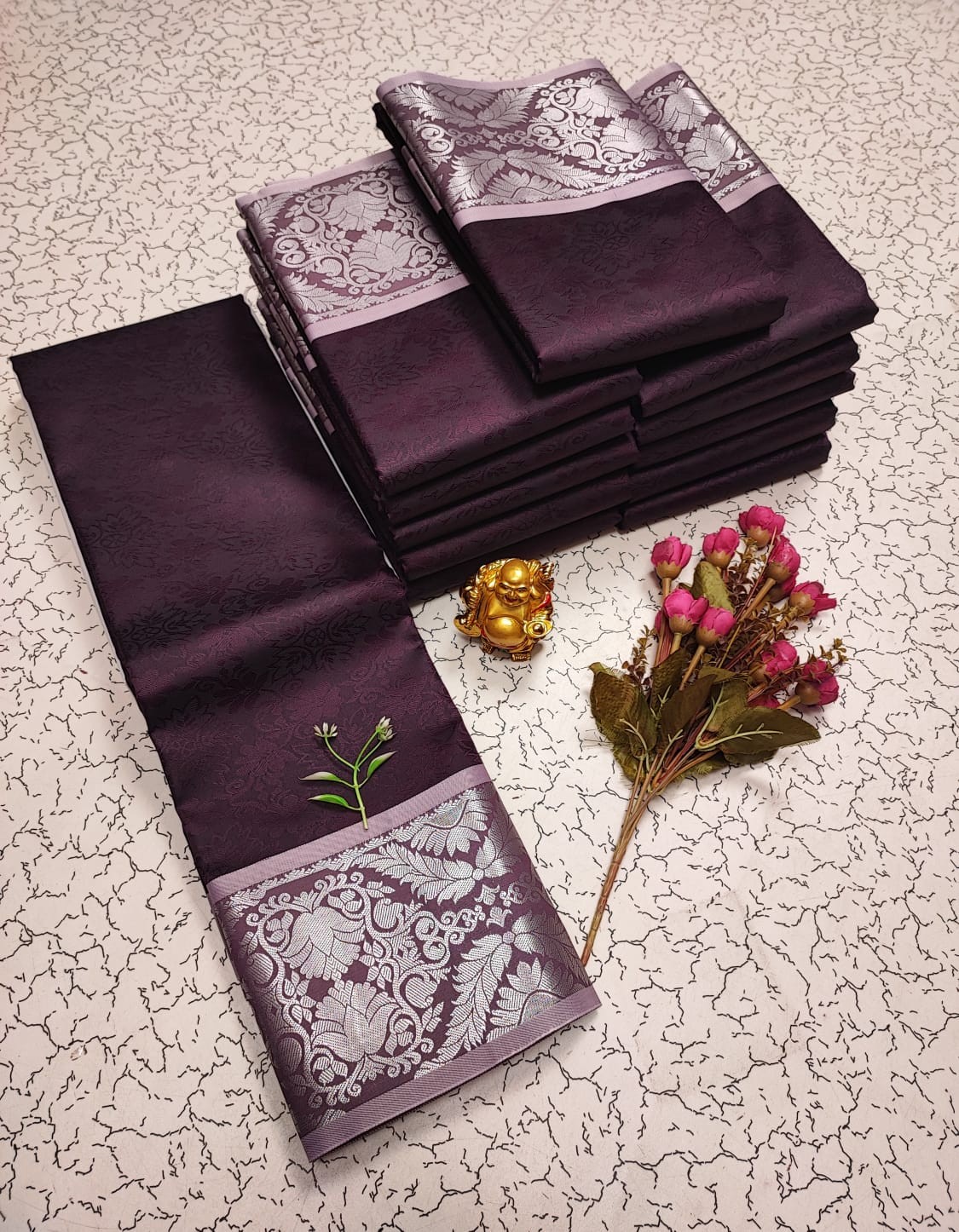 3D Embossed Pattu