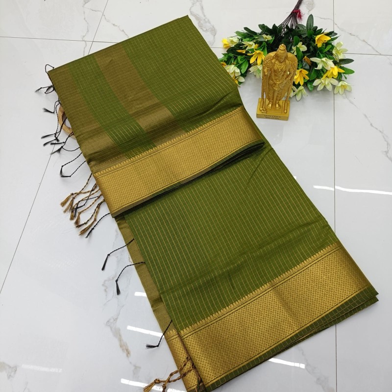 Maheshwari Checked Cotton Sarees