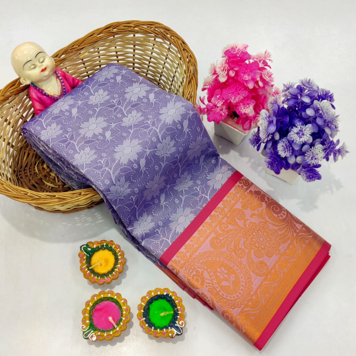 3D Embossed Sarees